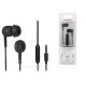 Thomson sztereó felvevős fülhallgató - 3,5 mm jack - Thomson EAR3005BK In-Ear   Earphones - fekete