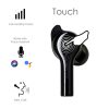 Boompods TWS Bluetooth sztereó headset v5.0 + töltőtok - Boompods Bassline Go   TWS with Charging Case - fekete