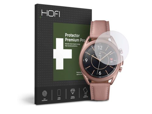 HOFI Glass Pro+ üveg képernyővédő fólia - Samsung Galaxy Watch 3 (41 mm) -      átlátszó