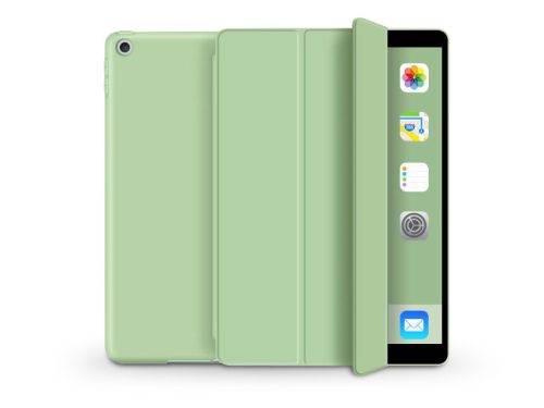 Apple iPad 10.2 (2019/2020/2021) tablet tok (Smart Case) on/off funkcióval -    Tech-Protect -  kaktusz zöld (ECO csomagolás)