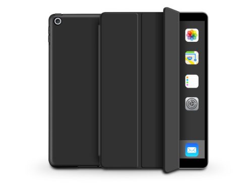 Apple iPad 9.7 (2017/2018) tablet tok (Smart Case) on/off funkcióval -          Tech-Protect - fekete (ECO csomagolás)