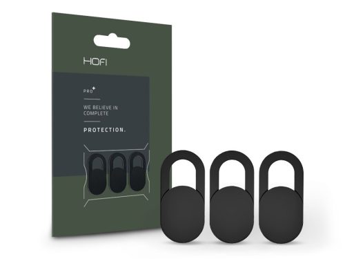 HOFI webkamera privát takaró/borító mobiltelefon, tablet, laptop készülékhez - HOFI Slim Pro+ - 3 db/csomag - fekete