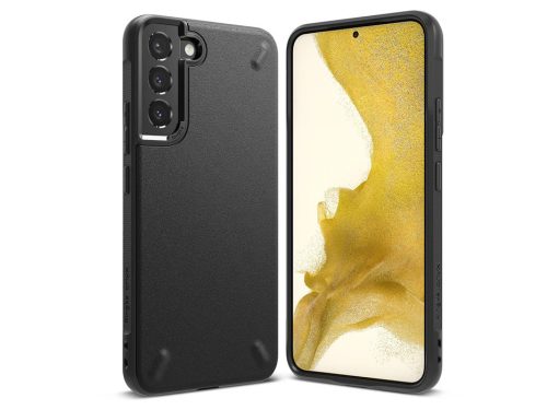 Samsung S906B Galaxy S22+ 5G ütésálló hátlap - Ringke Onyx - fekete