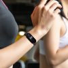 Xiaomi Mi Smart Band 7 védőtok beépített edzett üveggel - DEFENSE 360 - fekete  (ECO csomagolás)