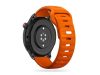 Samsung Galaxy Watch 4 / 5 / 5 Pro / 6 / 7 / FE szilikon 20 mm-es sport szíj -  Tech-Protect IconBand Line Watch Band - 40/42/43/44/45/46/47 mm - narancs