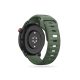 Samsung Galaxy Watch 4 / 5 / 5 Pro / 6 / 7 / FE szilikon 20 mm-es sport szíj -  Tech-Protect IconBand Line Watch Band - 40/42/43/44/45/46/47 mm - army green