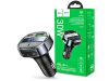 HOCO Bluetooth FM-transmitter / szivargyújtó töltő - 2xUSB + MP3/FLAC + PD30W + QC 3.0 - HOCO E70 - fekete