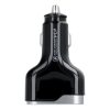 Quad szivargyújtó töltő adapter 2xUSB + 2xType-C bemenettel - 66W - Quad        CC53-2A2C Car Charger PD 66W + QC 3.0 - fekete