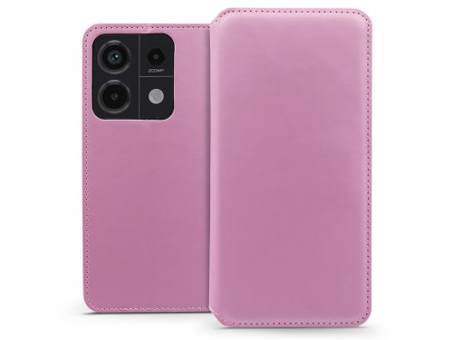 Xiaomi Redmi Note 13 Pro 5G/Poco X6 5G oldalra nyíló tok - Dual Pocket Flip -   rózsaszín