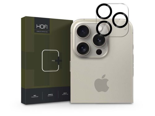 HOFI Cam Pro+ hátsó kameralencse védőüveg - Apple iPhone 16 Pro/16 Pro Max -    átlátszó