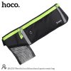 HOCO univerzális övtáska sportoláshoz, túrázáshoz - HOCO Bag05 Multifunctional  Sports Waist Bag - fekete/zöld