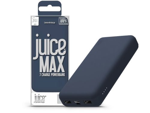 Juice hordozható külső akkumulátor / power bank - 20.000 mAh - Juice ECO MAX - 2xUSB + Type-C - kék