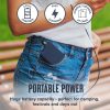 Juice hordozható külső akkumulátor / power bank - 10.000 mAh - Juice ECO 3 -    2xUSB +Type-C - sötétkék