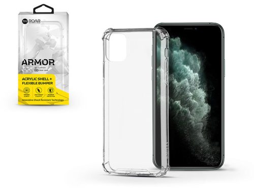 Apple iPhone 11 Pro szilikon hátlap - Roar Armor Gel - átlátszó