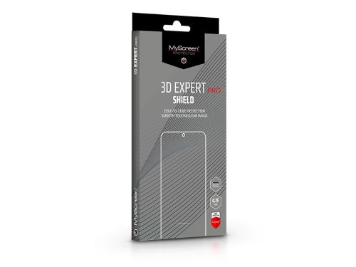 Samsung G955F Galaxy S8 Plus hajlított képernyővédő fólia - MyScreen Protector  3D Expert Pro Shield 0.15 mm - átlátszó