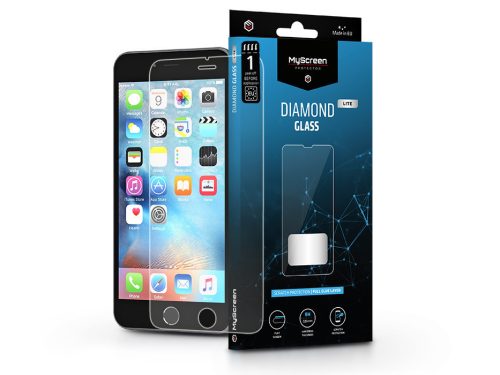 Apple iPhone 6/6S edzett üveg képernyővédő fólia - MyScreen Protector Diamond   Glass Lite Full Glue - átlátszó