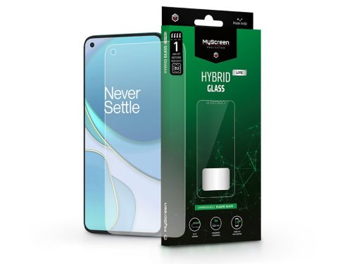 OnePlus 8T rugalmas üveg képernyővédő fólia - MyScreen Protector Hybrid Glass   Lite - átlátszó