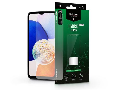 Samsung A145 Galaxy A14 4G/Galaxy A14 5G rugalmas üveg képernyővédő fólia -     MyScreen Protector Hybrid Glass  Lite - átlátszó