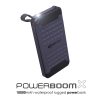 Boompods hordozható külső akkumulátor / power bank - 10.000 mAh - Boompods      Powerboom-X - USB + Type-C + PD + QC3.0 - szürke