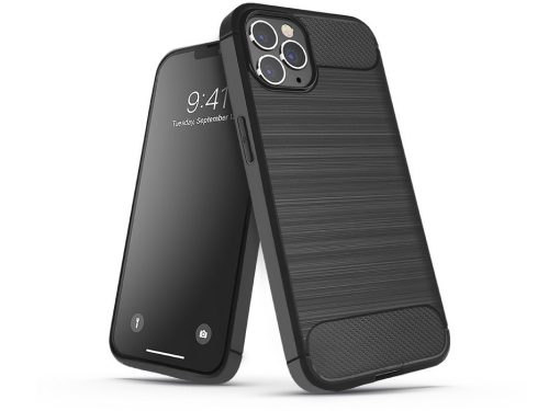 Xiaomi 12 Lite szilikon hátlap - Carbon - fekete