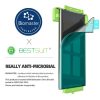 Samsung SM-S918 Galaxy S23 Ultra rugalmas üveg képernyővédő fólia - Bestsuit    Flexglass 3D Full Cover Biomaster - fekete