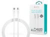 Devia USB Type-C - USB Type-C adat- és töltőkábel 1,2 m-es vezetékkel - Devia   Smart PD Cable for Type-C - 60W - fehér