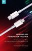 Devia USB Type-C - Lightning adat- és töltőkábel 1 m-es vezetékkel - Devia SmartSeries PD Cable for Lightning - 20W - fehér