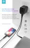 Devia többfunkciós globális hálózati töltő utazó adapter (UK/EU/USA/USA/Japán/AU) - Devia Global Multiple Function Charger - fekete