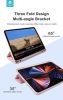 Apple iPad 10.2 (2019/2020/2021) tablet tok (Smart Case) on/off funkcióval,     Apple Pencil tartóval, mágneses töltővel - Devia Leather Case With Pencil Slot -fekete