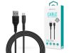 Devia USB - Lightning töltő- és adatkábel 1 m-es vezetékkel - Devia Gracious    Lightning Cable - 5V/2.4A - fekete