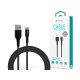 Devia USB - USB Type-C adat- és töltőkábel 1 m-es vezetékkel - Devia Gracious   USB Type-C Cable Fast Charge - 5V/2.4A - fekete