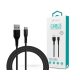 Devia USB - USB Type-C adat- és töltőkábel 2 m-es vezetékkel - Devia Gracious   Series USB Type-C Cable Fast Charge - 5V/2.1A - fekete