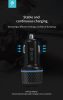 Devia szivargyújtós töltő adapter USB + Type-C bemenettel + Lightning - Type-C  kábel - 52,5W - Devia Extreme Speed Series Quick Car Charger Set PD 30W + QC 3.0- fekete