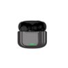 Devia TWS Bluetooth sztereó headset v5.1 + töltőtok - Devia ANC-E1 Star Series  True Wireless Earphones with Charging Case - fekete