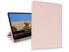 Apple iPad Air 4 / 5 (2020/2022) 10.9 / iPad Air 6 (2024) 11.0 tablet tok (SmartCase) on/off funkcióval, Apple Pencil tartóval, mágneses töltővel - DeviaLeatherCase With Pencil Slot - pink