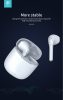 Devia TWS Bluetooth sztereó headset v5.1 + töltőtok - Devia Joy A13 Series True Wireless Earphones with Charging Case - fehér