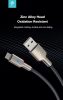 Devia USB - USB Type-C adat- és töltőkábel 1,5 m-es vezetékkel - Devia Mars     Series Cable With Type-C - 5V/2,1A - ezüst/fekete