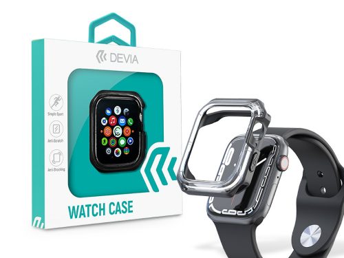 Apple Watch ütésálló védőtok - Devia Sport Series Shockproof Case For iWatch -  40 mm - fekete