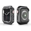 Apple Watch ütésálló védőtok - Devia Sport Series Shockproof Case For iWatch  - 40 mm - fekete/átlátszó