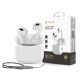 Devia TWS Bluetooth sztereó headset v5.3 + töltőtok - Devia Airbuds Pods3 TWS   Wireless Earphone with Charging Case - fehér