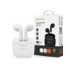 Devia TWS Bluetooth sztereó headset v5.3 + töltőtok - Devia TWS-K1 Wireless     Earphone with Charging Case - fehér