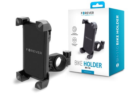 Forever kerékpárra szerelhető telefontartó - Forever BH-110 Bike Holder - fekete