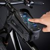 Tech-Protect kerékpárra szerelhető, por- és cseppálló telefontartó táska -      Tech-Protect V2 Bike Mount L Size - fekete