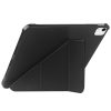 Apple iPad Air 13 (2024) tablet tok (SmartCase) on/off funkcióval, Apple Pencil tartóval - Tech-Protect Origami - fekete (ECO csomagolás)