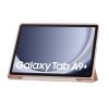 Samsung X210/X215/X216 Galaxy Tab A9+ 11.0 tablet tok (Smart Case) on/off       funkcióval, Pencil tartóval - Tech-Protect - rózsaszín (ECO csomagolás)