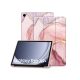 Samsung X210/X215/X216 Galaxy Tab A9+ 11.0 tablet tok (Smart Case) on/off       funkcióval - Tech-Protect - marble (ECO csomagolás)