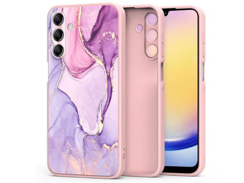 Samsung SM-A256 Galaxy A25 5G szilikon hátlap - Tech-Protect Mood - marble