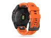 Garmin Fenix 5 / 6 / 6 Pro / 7 szilikon sport óraszíj - Tech-Protect IconBand - narancs