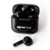 Boompods TWS Bluetooth sztereó headset v5.0 + töltőtok - Boompods Compact Buds TWS with Charging Case - fekete