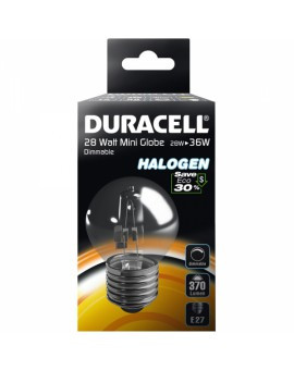 Duracell Halogén Mini Globe 28W E27 Égő